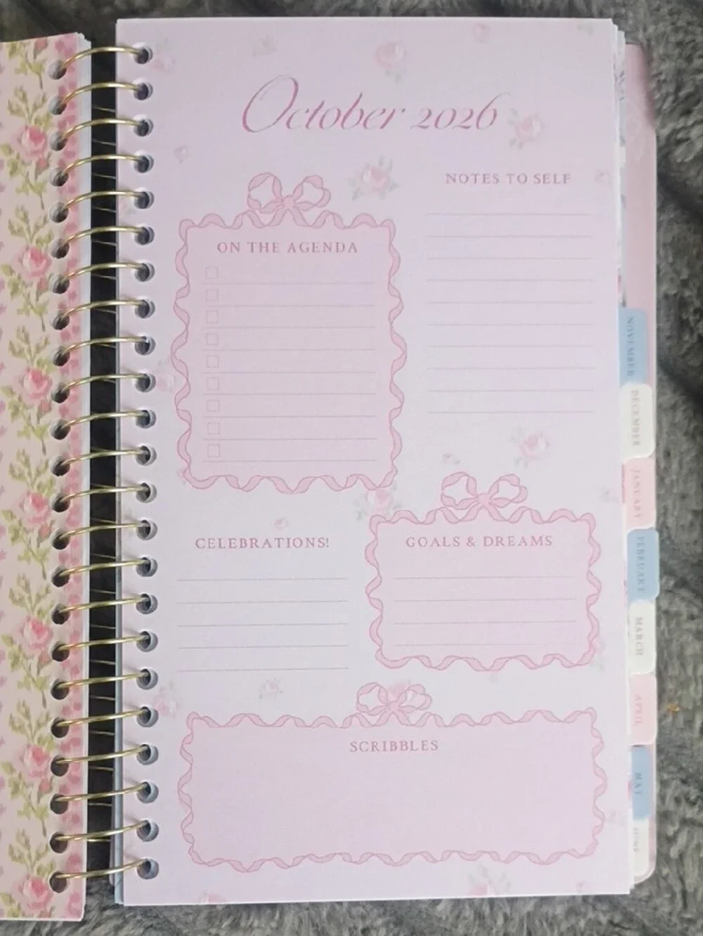 2026 - 2027 Planner Duo with Gold Accents
